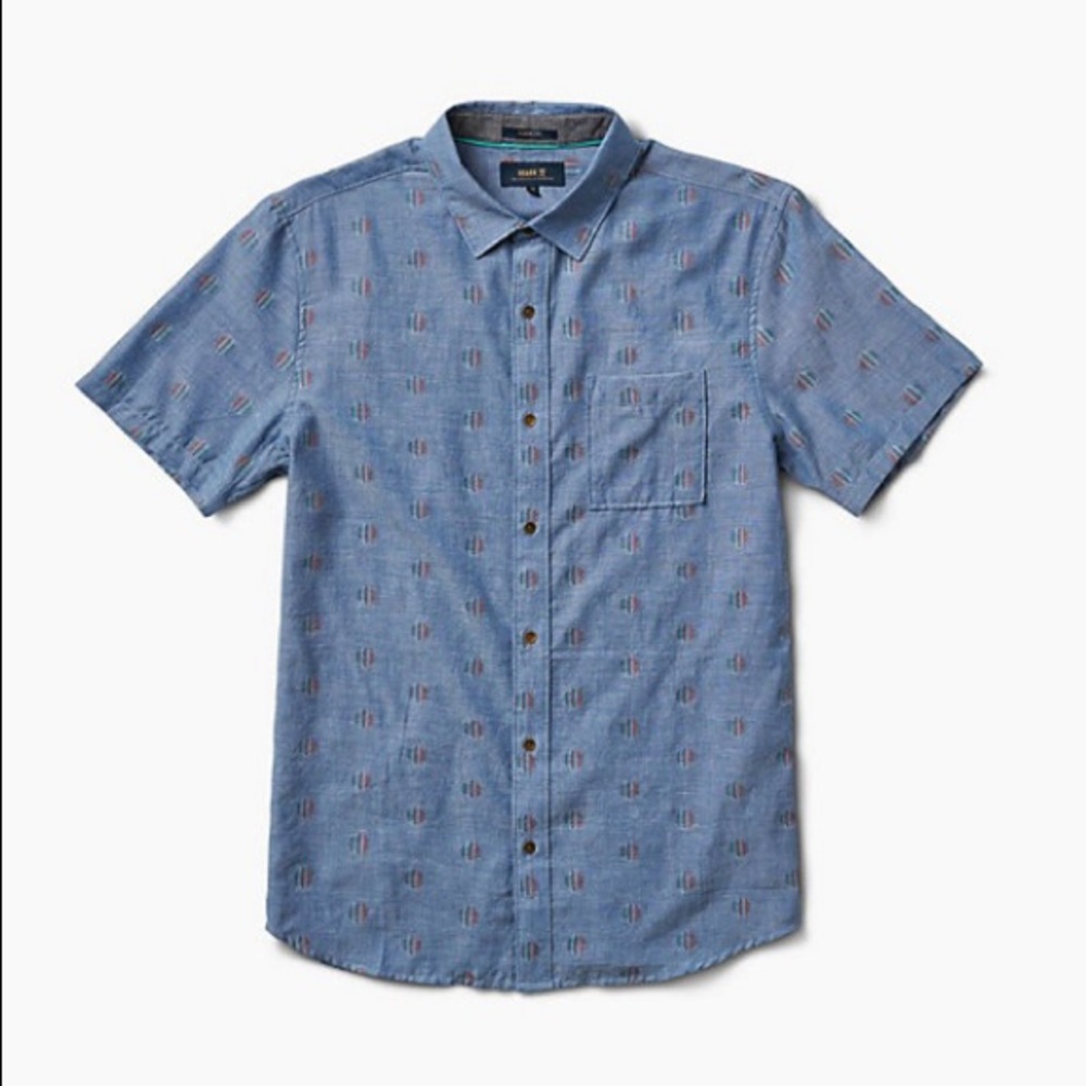 Roark’s | Men’s Short Sleeve Button Down XXL